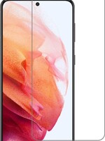BTH BTH Samsung Galaxy S21 Screenprotector Gehard Glas Met Dichte Notch