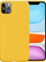 BTH BTH iPhone 11 Pro hoesje siliconen - Geel