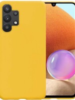 BTH BTH Samsung Galaxy A32 5G hoesje siliconen - Geel