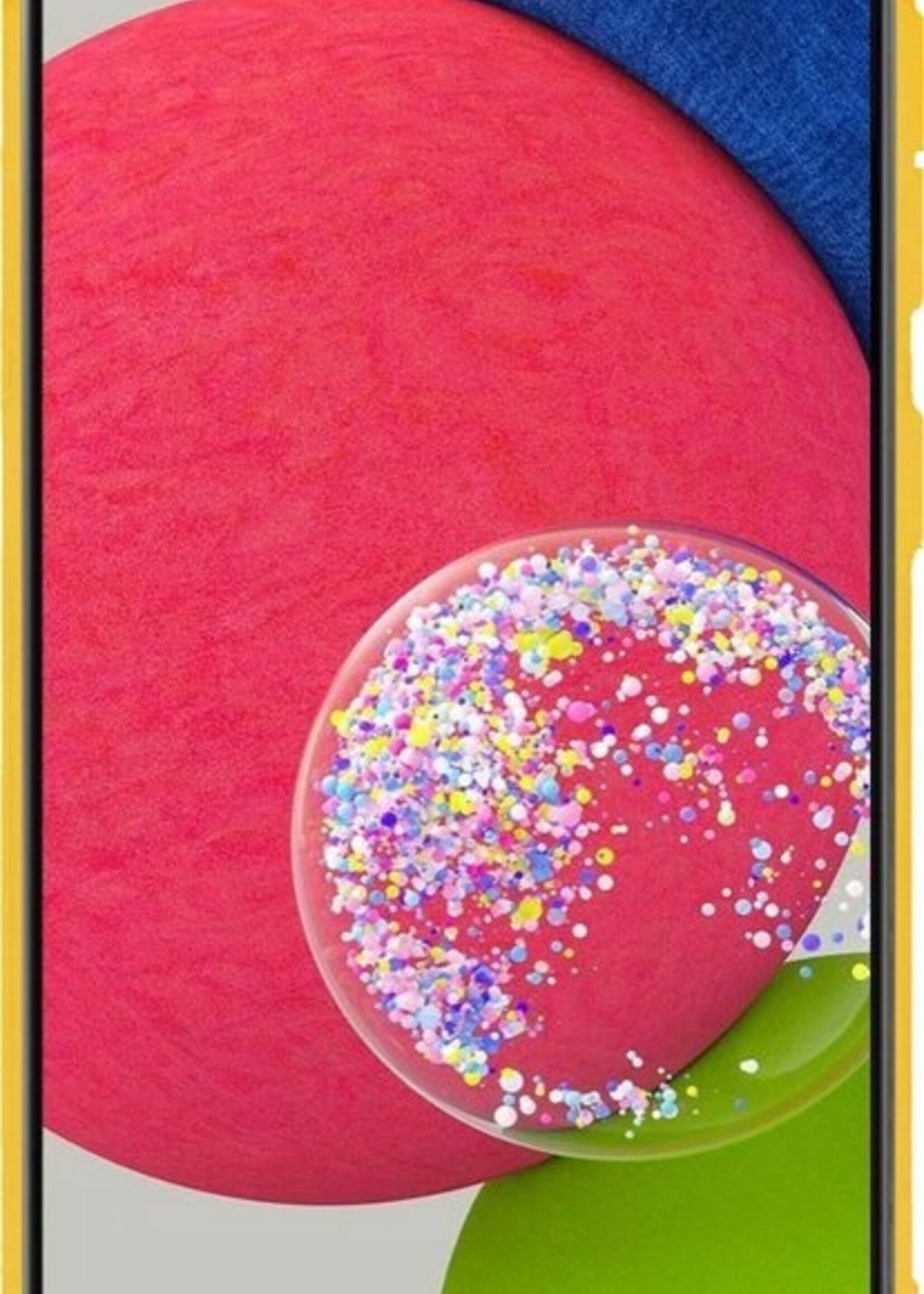 BTH Hoesje Geschikt voor Samsung A52s Hoesje Siliconen Case Hoes - Hoes Geschikt voor Samsung Galaxy A52s 5G Hoes Cover Case - Geel - 2 PACK
