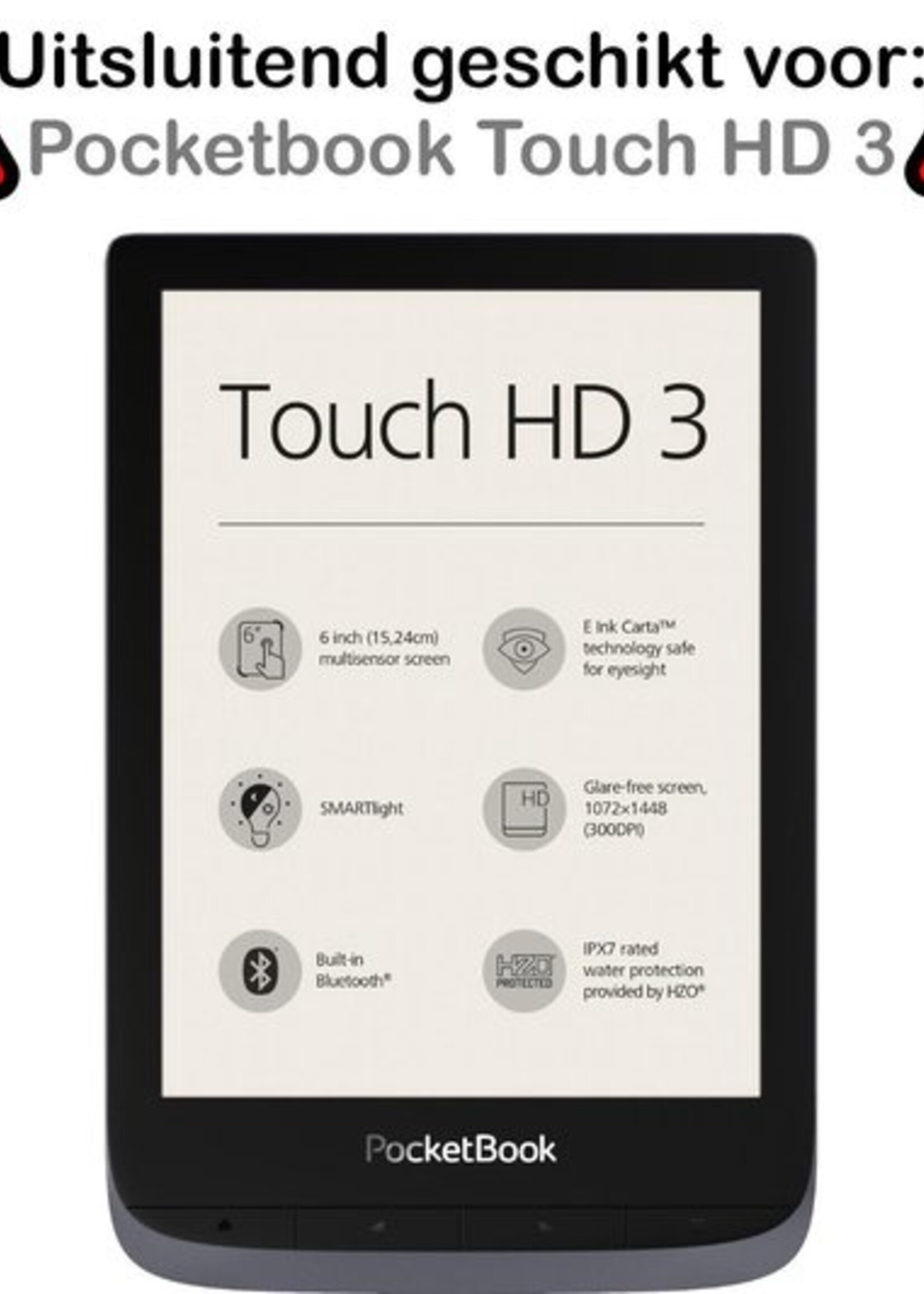 BTH BH-POCKETBOOKTOUCHHD3BRUIN.BTH