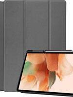 BTH BTH Samsung Galaxy Tab S7 FE Hoesje Met Uitsparing S Pen - Grijs
