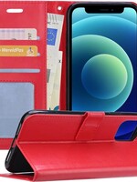 BTH BTH iPhone 12 Mini Hoesje Bookcase - Rood