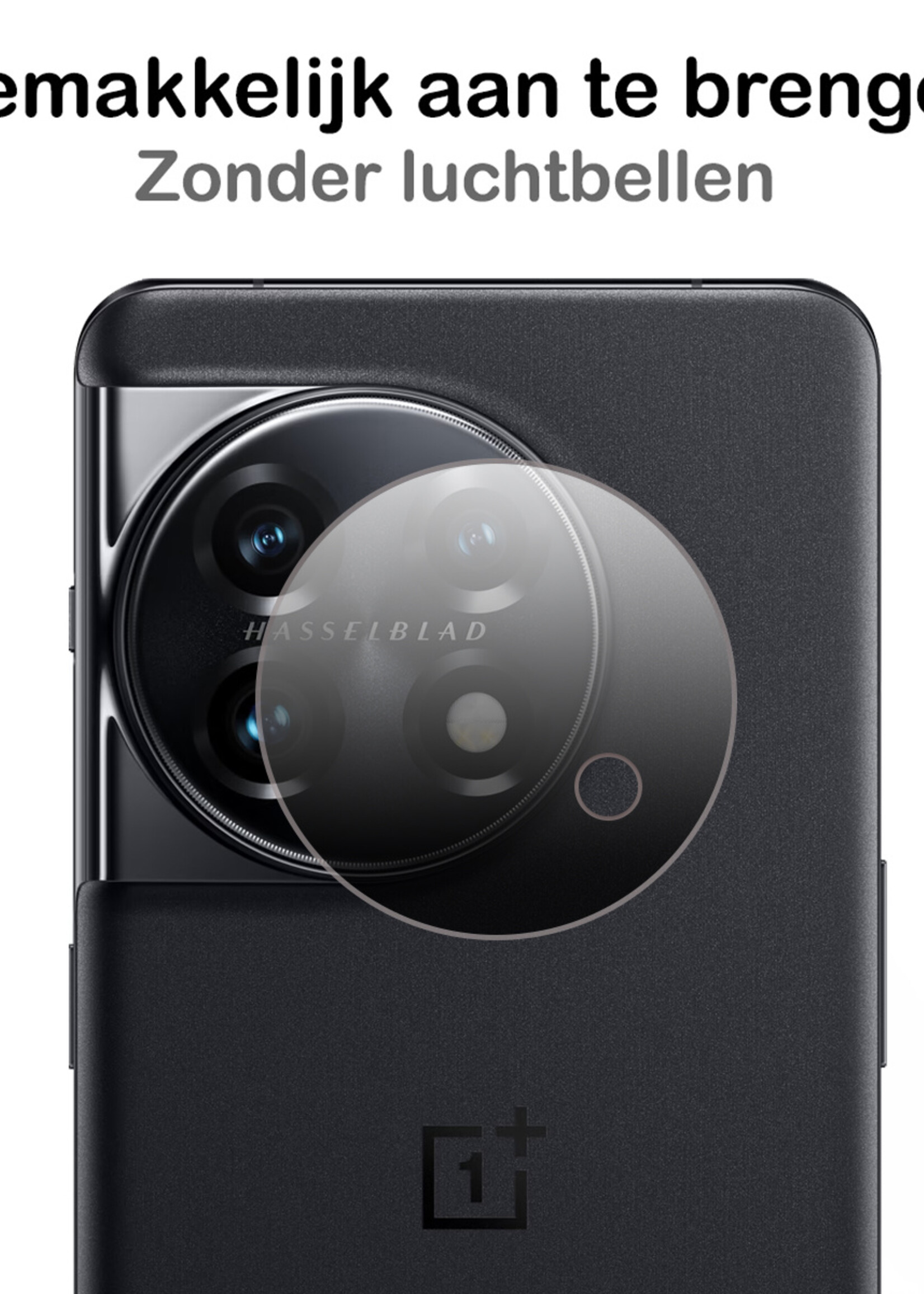 BTH Screenprotector Geschikt voor OnePlus 11 Camera Lens Screenprotector Glas - Screenprotector Geschikt voor OnePlus 11 Screenprotector Camera Protector Gehard Glas - 2 PACK