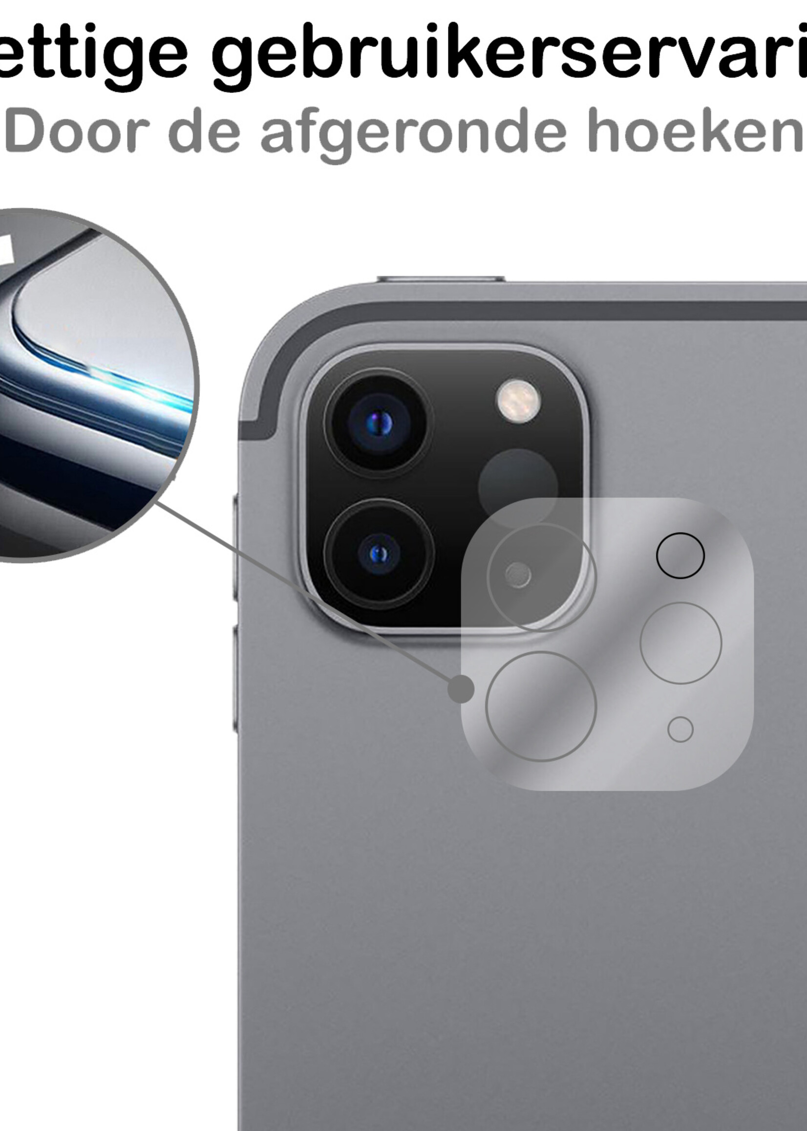 BTH BTH iPad Pro 11 inch (2022) Camera Screenprotector - 3 PACK