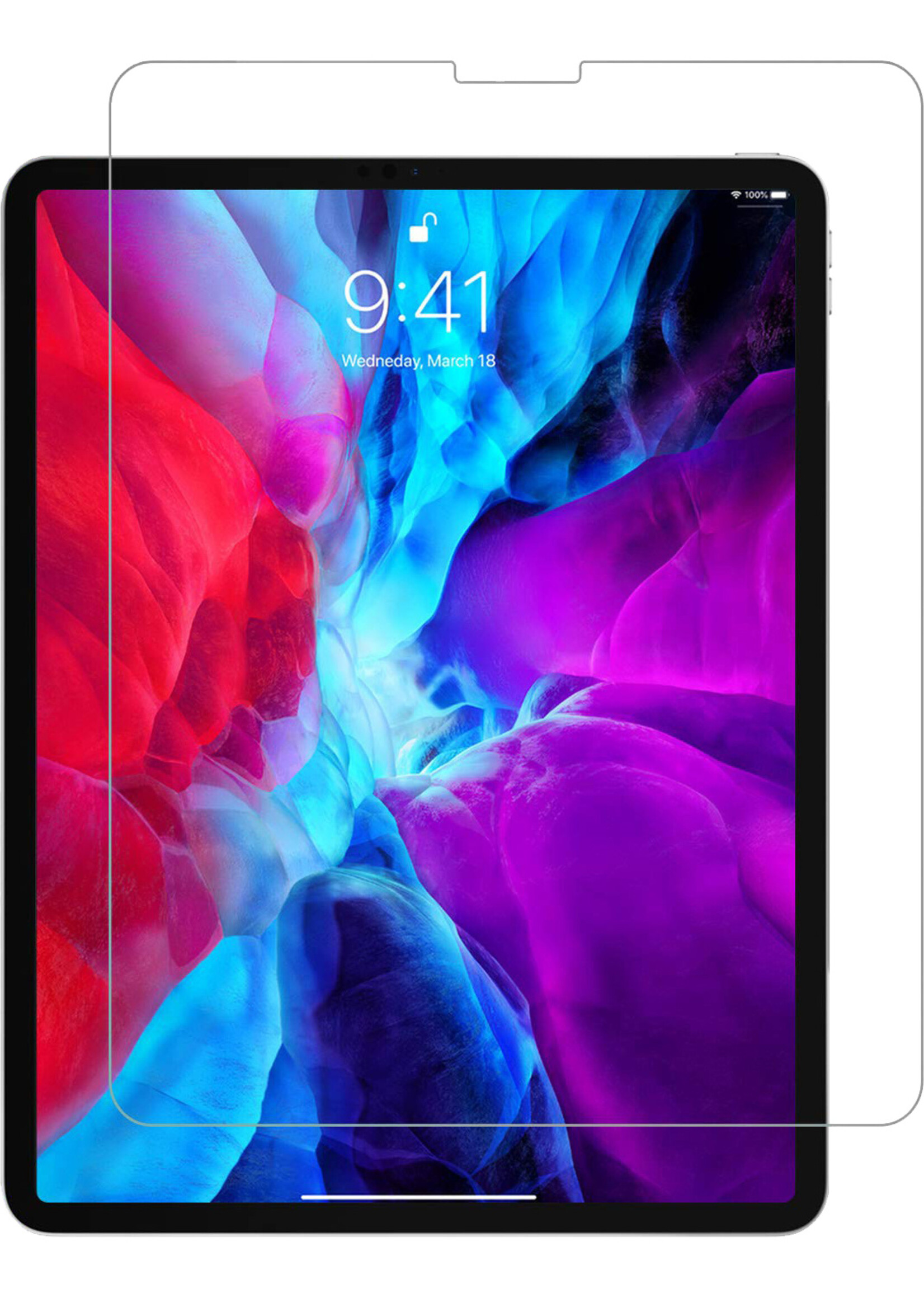 BTH Screenprotector Geschikt voor iPad Pro 2020 (12,9 inch) Screenprotector Tempered Glass Screen Protector Gehard Glas - Screenprotector Geschikt voor iPad Pro 12,9 inch (2020) Screenprotector Glas