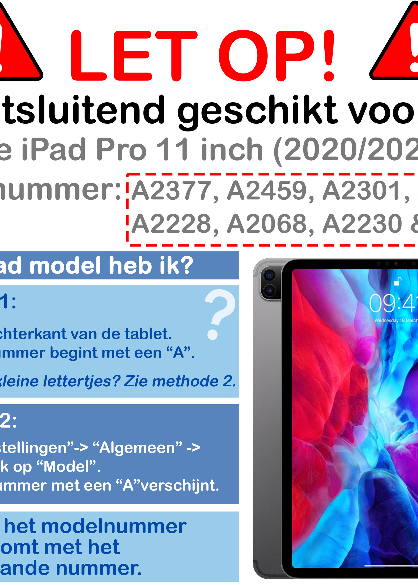 BTH Screenprotector Geschikt voor iPad Pro 2021 (11 inch) Screenprotector Tempered Glass Screen Protector Gehard Glas - Screenprotector Geschikt voor iPad Pro 11 inch (2021) Screenprotector Glas - 2 PACK