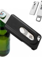 BTH BTH Bier opener hoes iPhone 4 / 4S Fles case Hoesje Bieropener - Wit