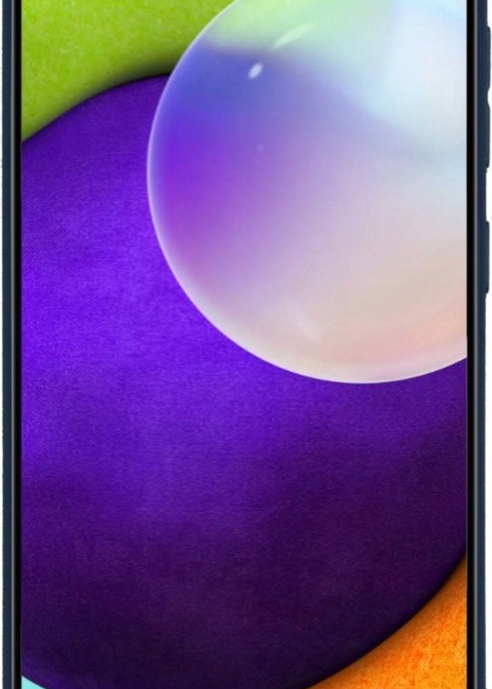 BTH Hoesje Geschikt voor Samsung A52 Hoesje Siliconen Case Hoes - Hoes Geschikt voor Samsung Galaxy A52 Hoes Cover Case - Blauw