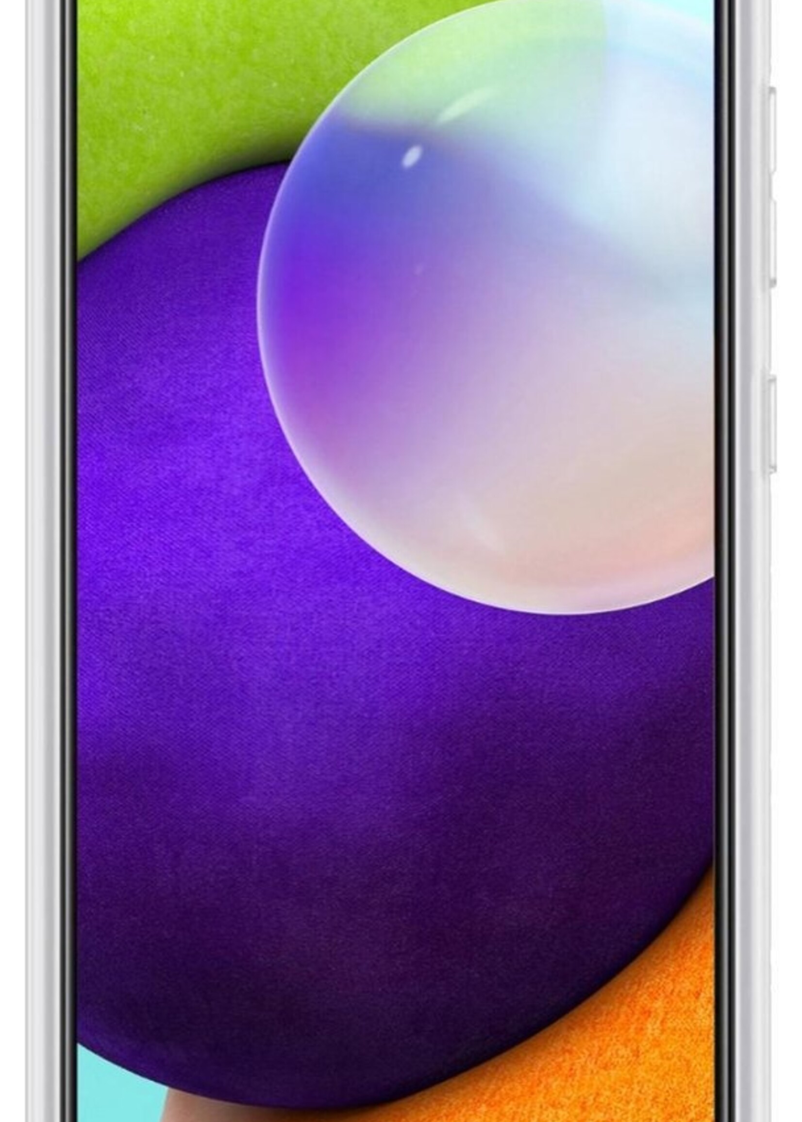 BTH Hoesje Geschikt voor Samsung A52 Hoesje Siliconen Shock Proof Case Hoes - Hoes Geschikt voor Samsung Galaxy A52 Hoes Cover Case Shockproof - Transparant