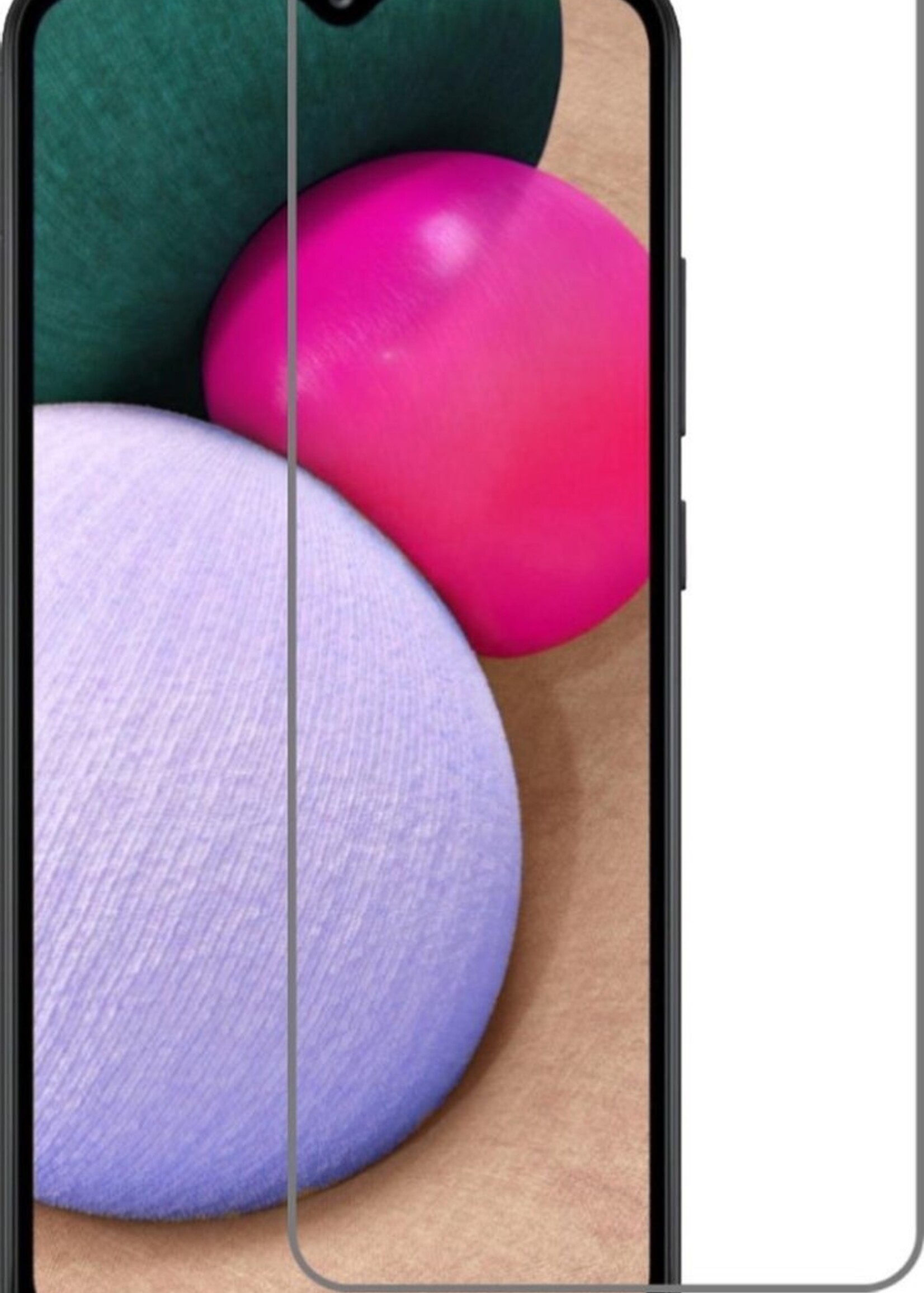 BTH Screenprotector Geschikt voor Samsung A02s Screenprotector Glas Gehard Tempered Glass - Screenprotector Geschikt voor Samsung Galaxy A02s Screen Protector Screen Cover