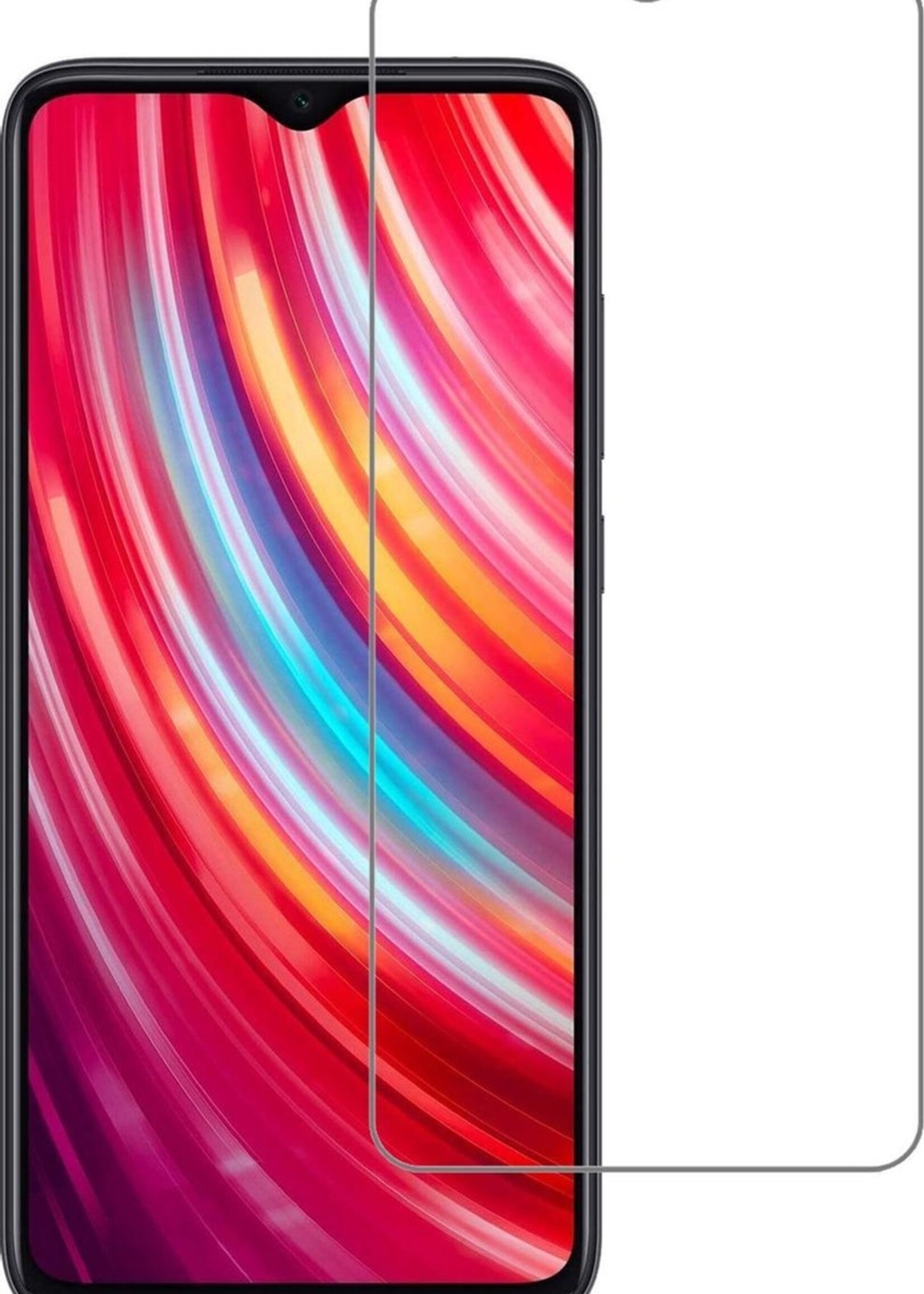 BTH Screenprotector Geschikt voor Xiaomi Redmi Note 8 Pro Screenprotector Glas Gehard Tempered Glass - Screenprotector Geschikt voor Xiaomi Redmi Note 8 Pro Screen Protector Screen Cover