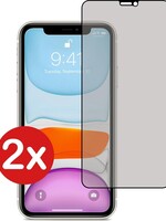 BTH BTH iPhone X/Xs/11 Pro Screenprotector Full Cover Privacy - 2 PACK