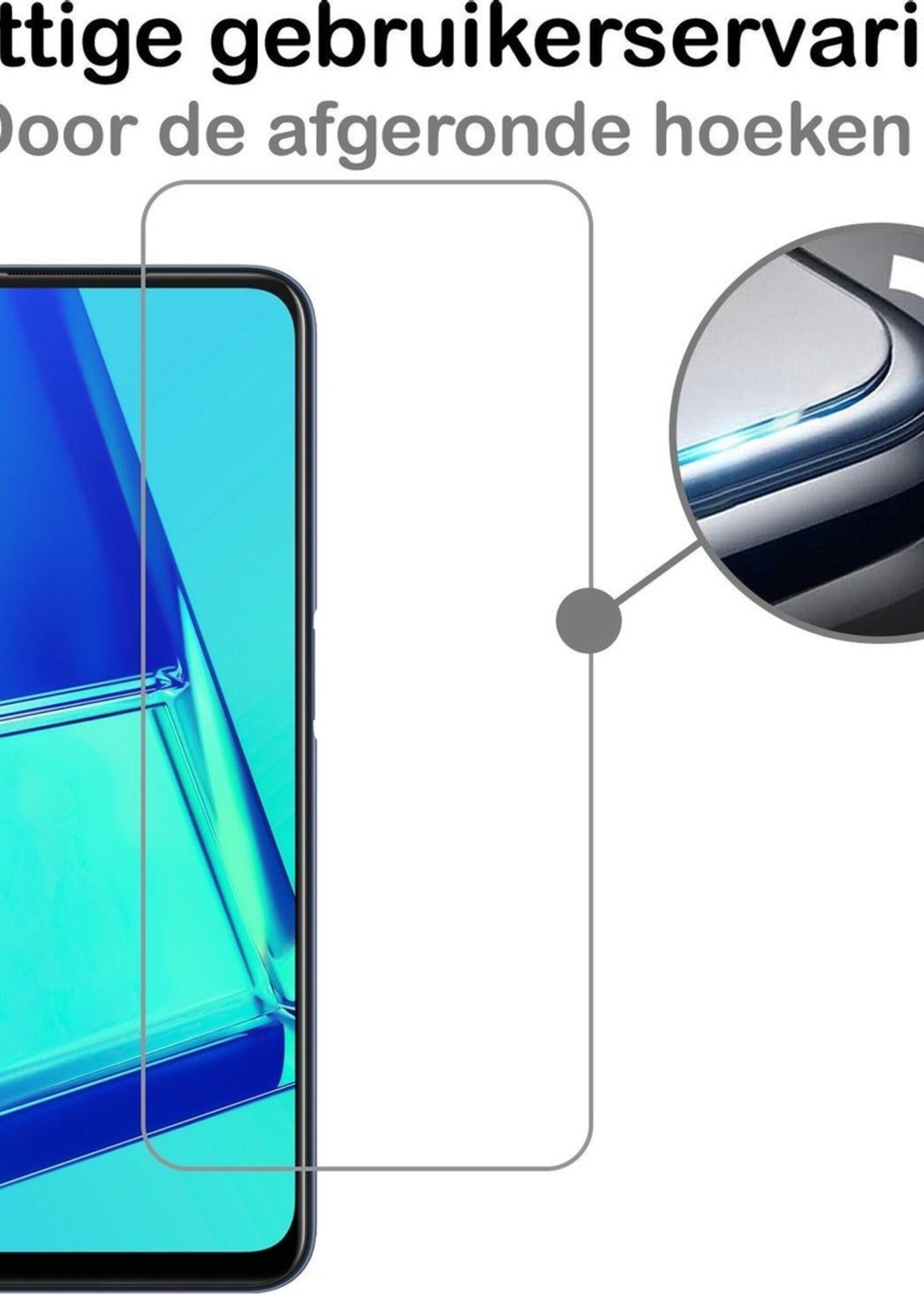 BTH Screenprotector Geschikt voor OPPO A52 Screenprotector Glas Gehard Tempered Glass - Screenprotector Geschikt voor OPPO A52 Screen Protector Screen Cover - 2 PACK