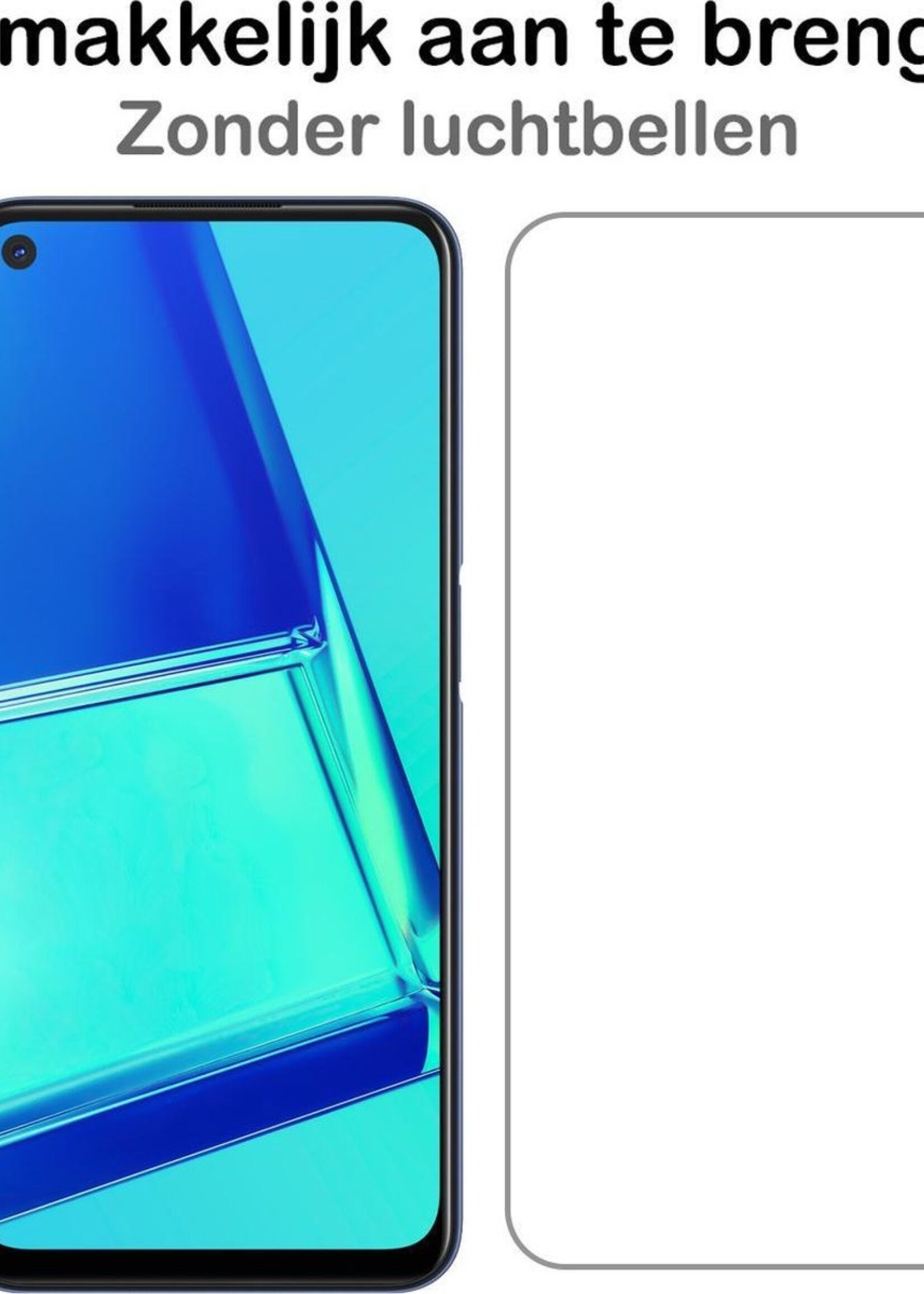 BTH Screenprotector Geschikt voor OPPO A52 Screenprotector Glas Gehard Tempered Glass - Screenprotector Geschikt voor OPPO A52 Screen Protector Screen Cover - 2 PACK