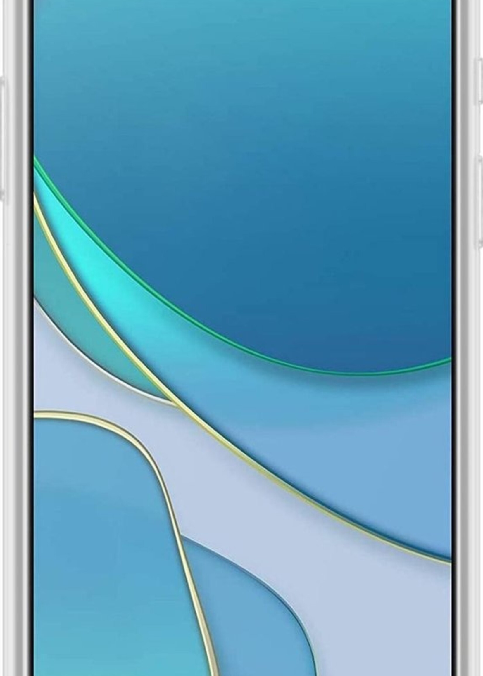 BTH Hoesje Geschikt voor OnePlus 8T Hoesje Siliconen Case Hoes Met 2x Screenprotector - Hoes Geschikt voor OnePlus 8T Hoes Cover Case - Transparant