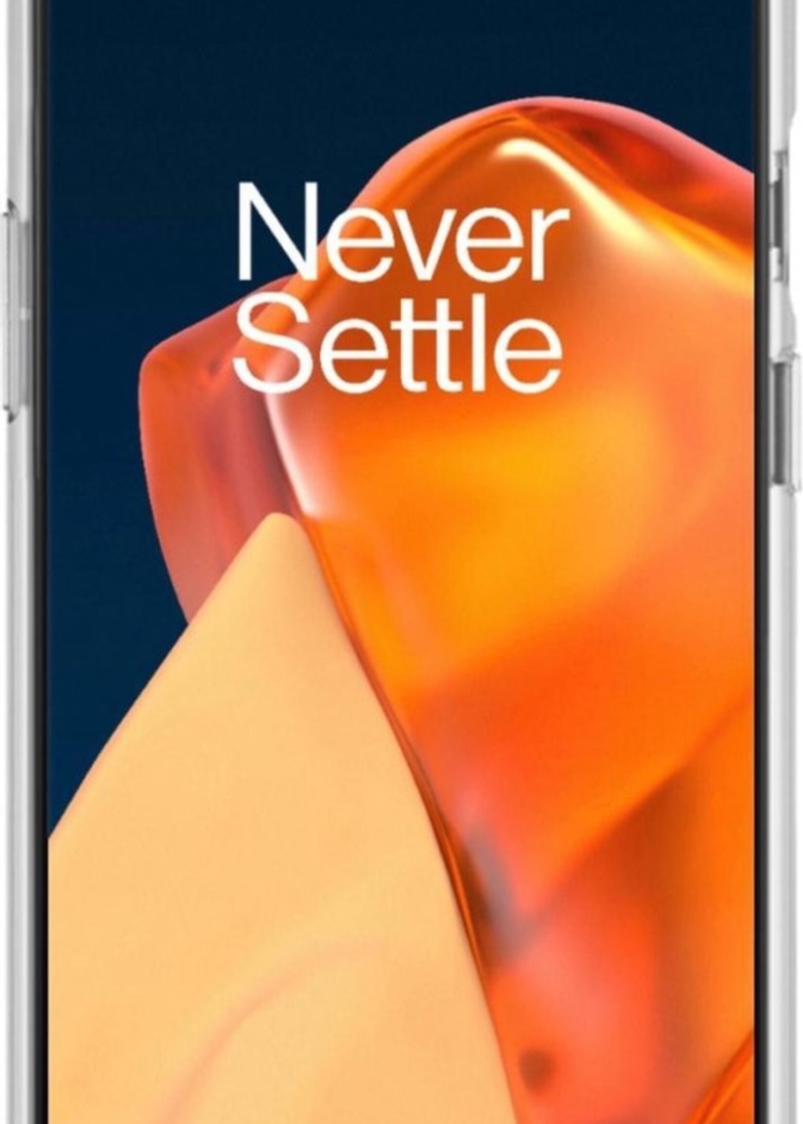 BTH Hoesje Geschikt voor OnePlus 9 Pro Hoesje Siliconen Case Hoes Met 2x Screenprotector - Hoes Geschikt voor OnePlus 9 Pro Hoes Cover Case - Transparant