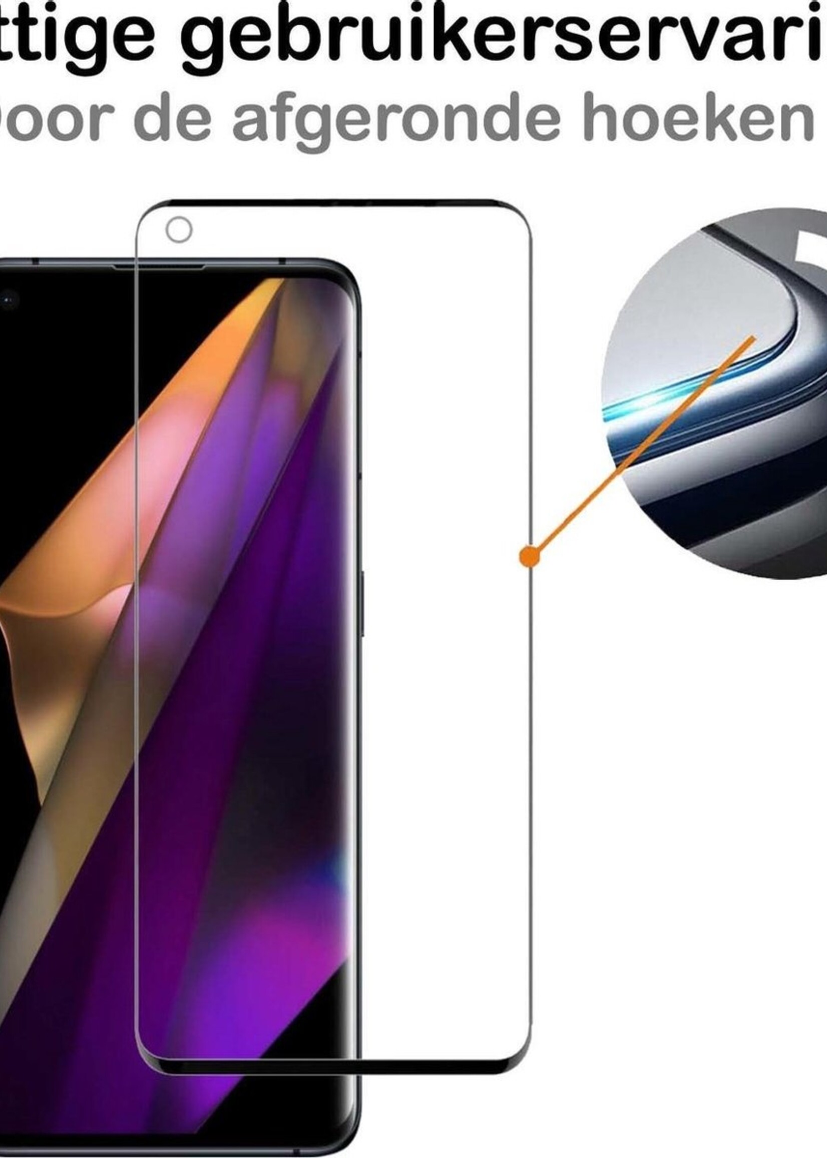 BTH Hoesje Geschikt voor OPPO Find X3 Pro Hoesje Siliconen Case Hoes Met 2x Screenprotector - Hoes Geschikt voor OPPO X3 Pro Hoes Cover Case - Transparant