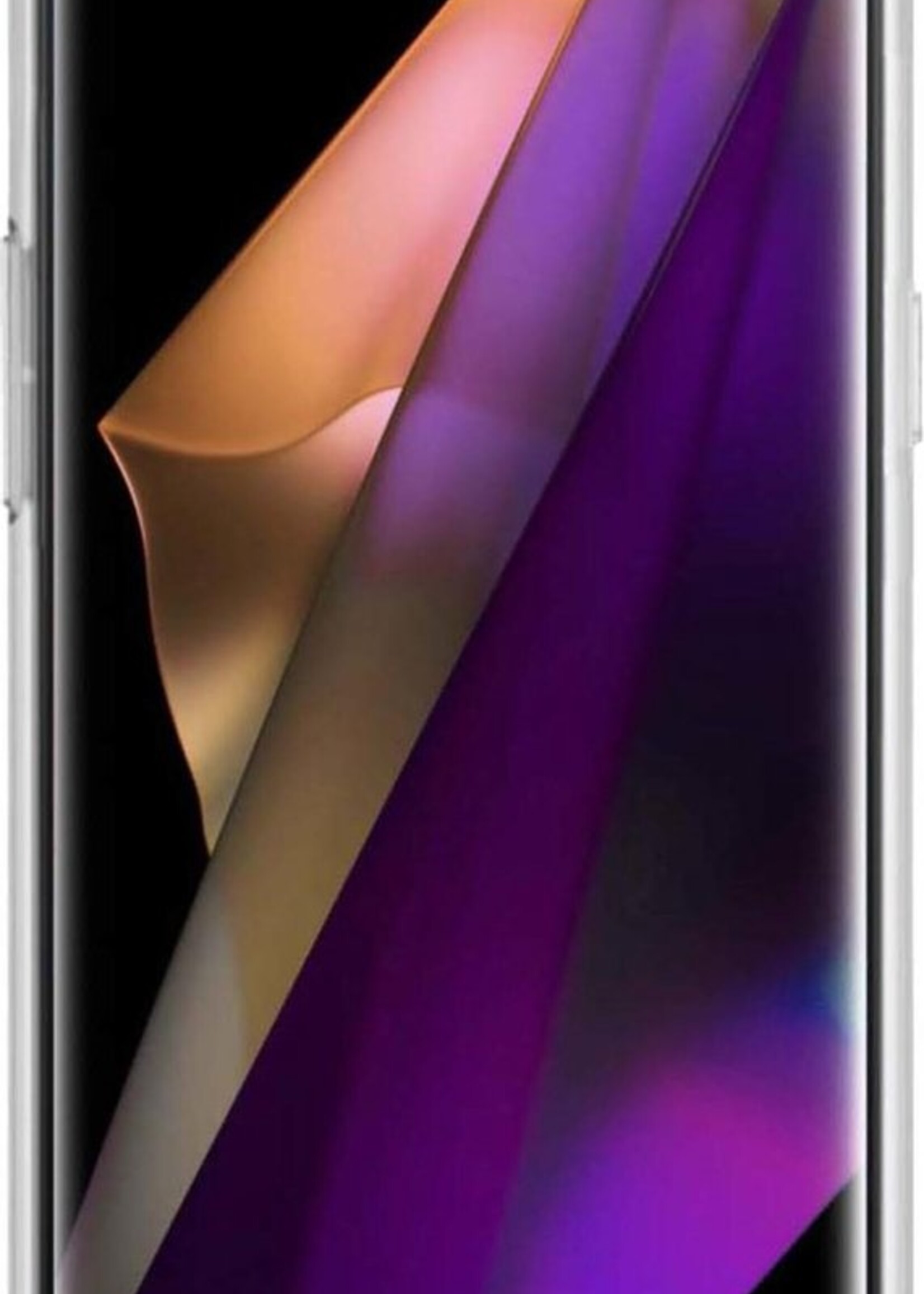 BTH Hoesje Geschikt voor OPPO Find X3 Pro Hoesje Siliconen Case Hoes Met 2x Screenprotector - Hoes Geschikt voor OPPO X3 Pro Hoes Cover Case - Transparant