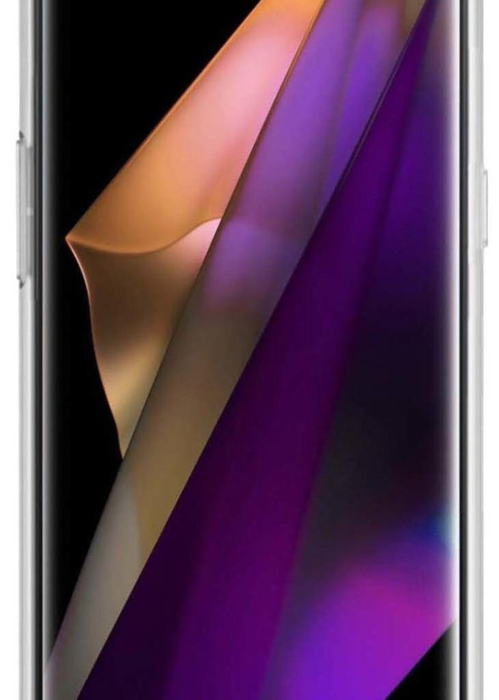 BTH Hoesje Geschikt voor OPPO Find X3 Pro Hoesje Siliconen Shock Proof Case Hoes Met Screenprotector - Hoes Geschikt voor OPPO X3 Pro Hoes Cover Case Shockproof - Transparant