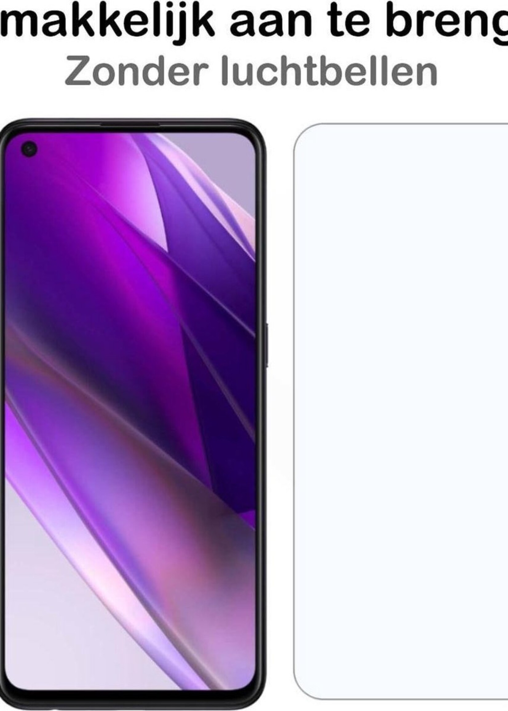 BTH Screenprotector Geschikt voor OPPO Find X3 Lite Screenprotector Glas Gehard Tempered Glass - Screenprotector Geschikt voor OPPO X3 Lite Screen Protector Screen Cover