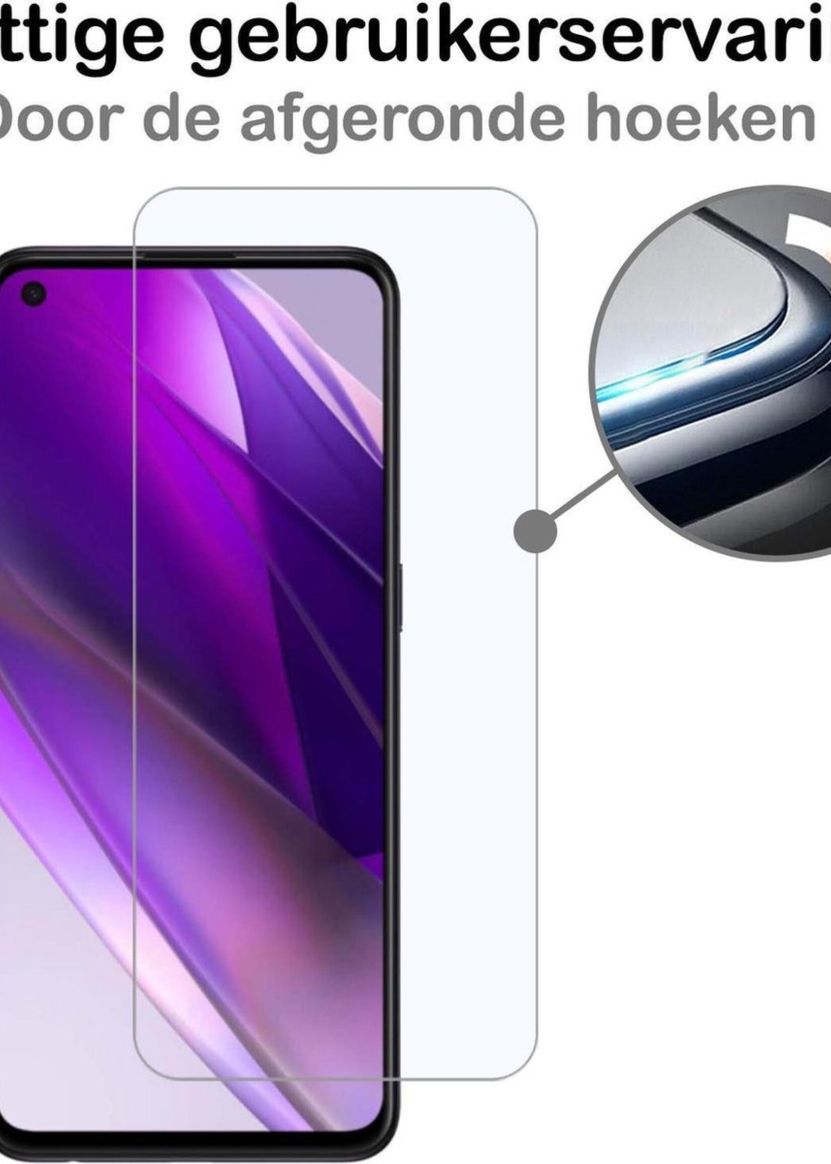 BTH Screenprotector Geschikt voor OPPO Find X3 Lite Screenprotector Glas Gehard Tempered Glass - Screenprotector Geschikt voor OPPO X3 Lite Screen Protector Screen Cover