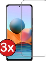 BTH BTH Xiaomi Redmi Note 10 Pro Screenprotector - 3 PACK