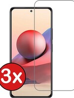 BTH BTH Xiaomi Redmi Note 10 4G Screenprotector - 3 PACK