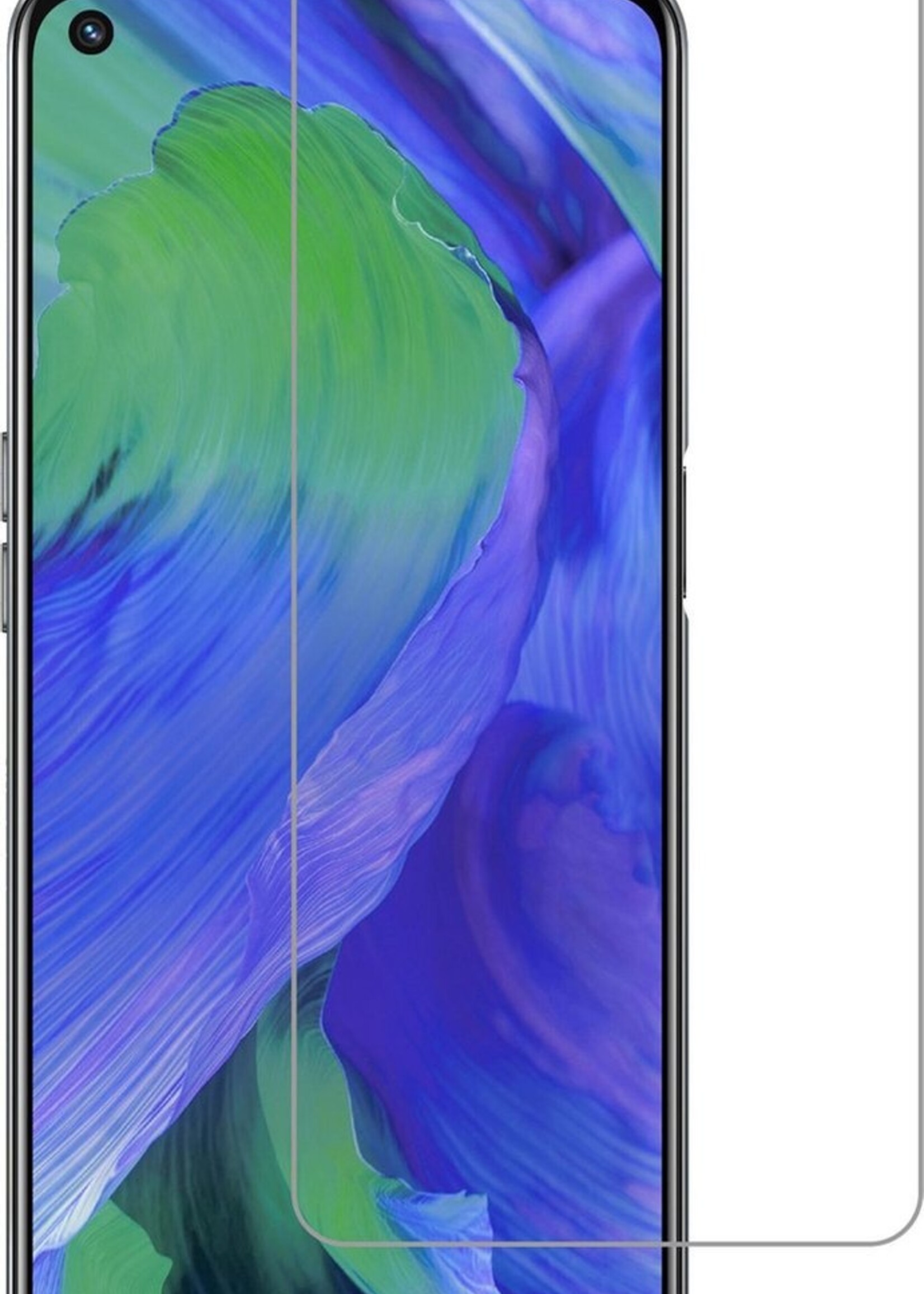 BTH Screenprotector Geschikt voor OPPO A54 5G Screenprotector Glas Gehard Tempered Glass - Screenprotector Geschikt voor OPPO A54 5G Screen Protector Screen Cover