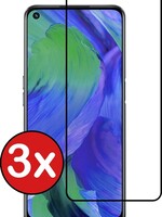 BTH BTH Oppo A54 5G Screenprotector Full Cover 3D - 3 PACK