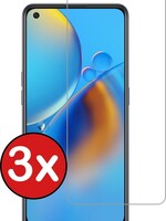 BTH BTH Oppo A74 4G Screenprotector - 3 PACK