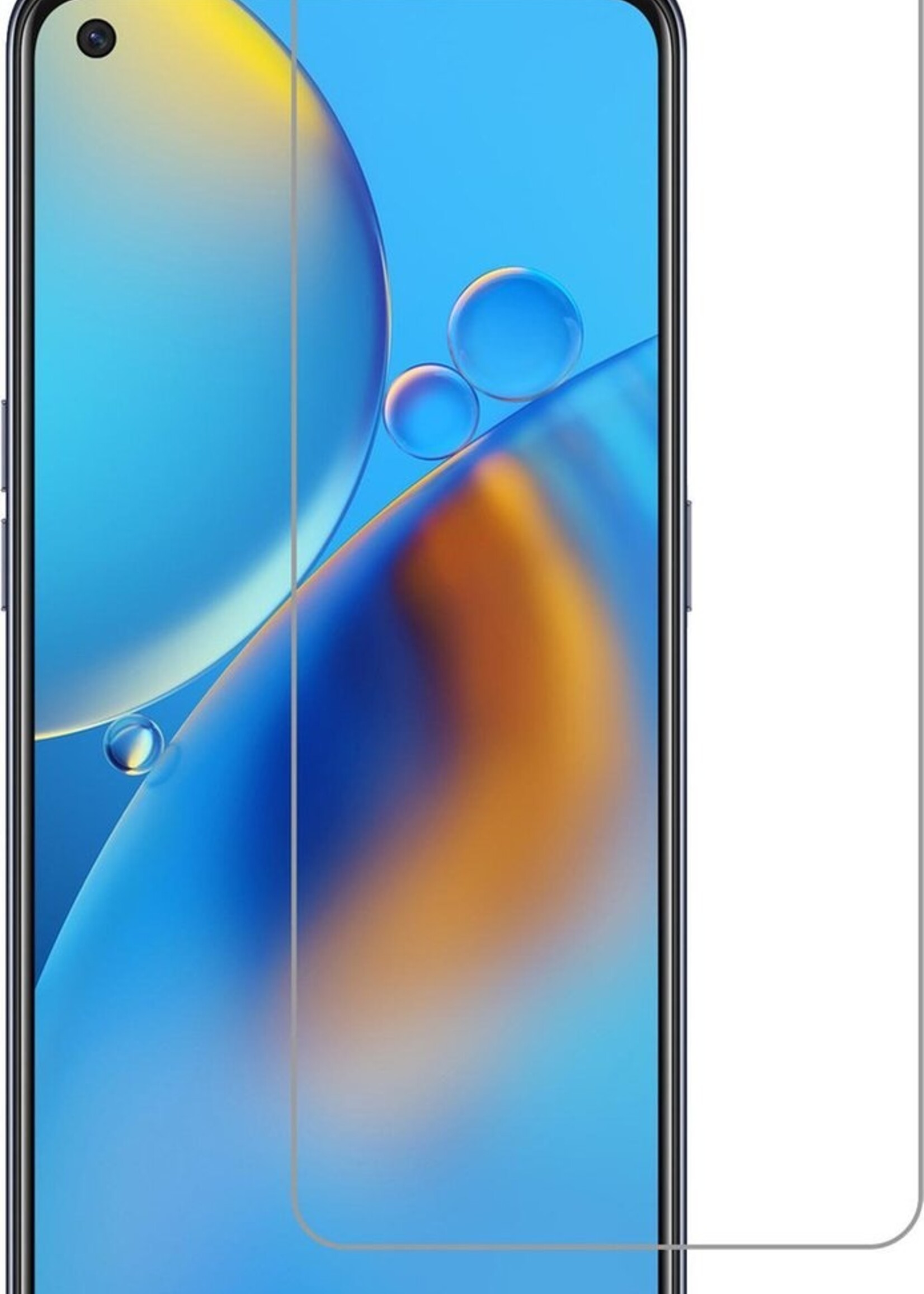 BTH Screenprotector Geschikt voor OPPO A74 5G Screenprotector Glas Gehard Tempered Glass - Screenprotector Geschikt voor OPPO A74 5G Screen Protector Screen Cover