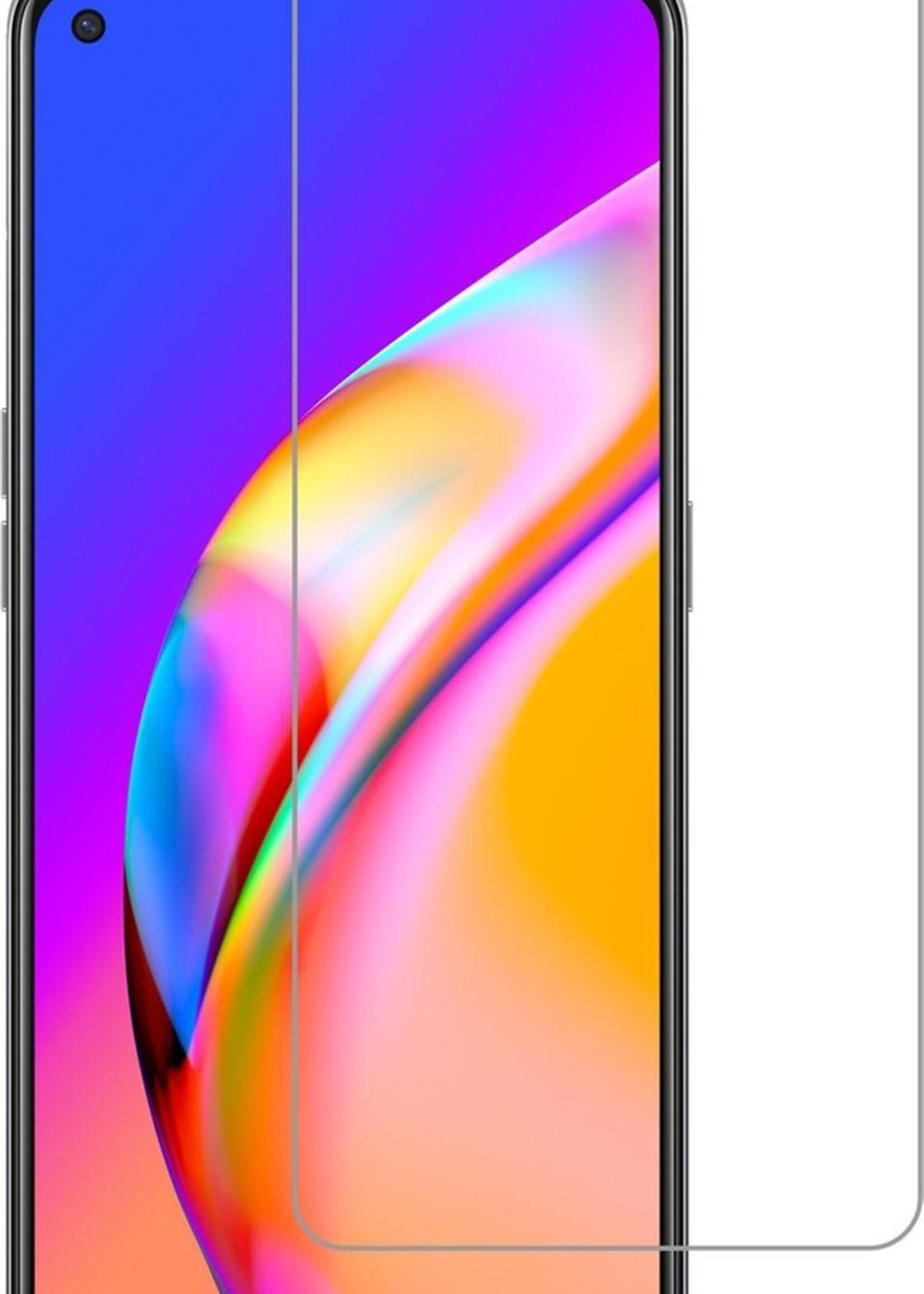 BTH Screenprotector Geschikt voor OPPO A94 Screenprotector Glas Gehard Tempered Glass - Screenprotector Geschikt voor OPPO A94 Screen Protector Screen Cover