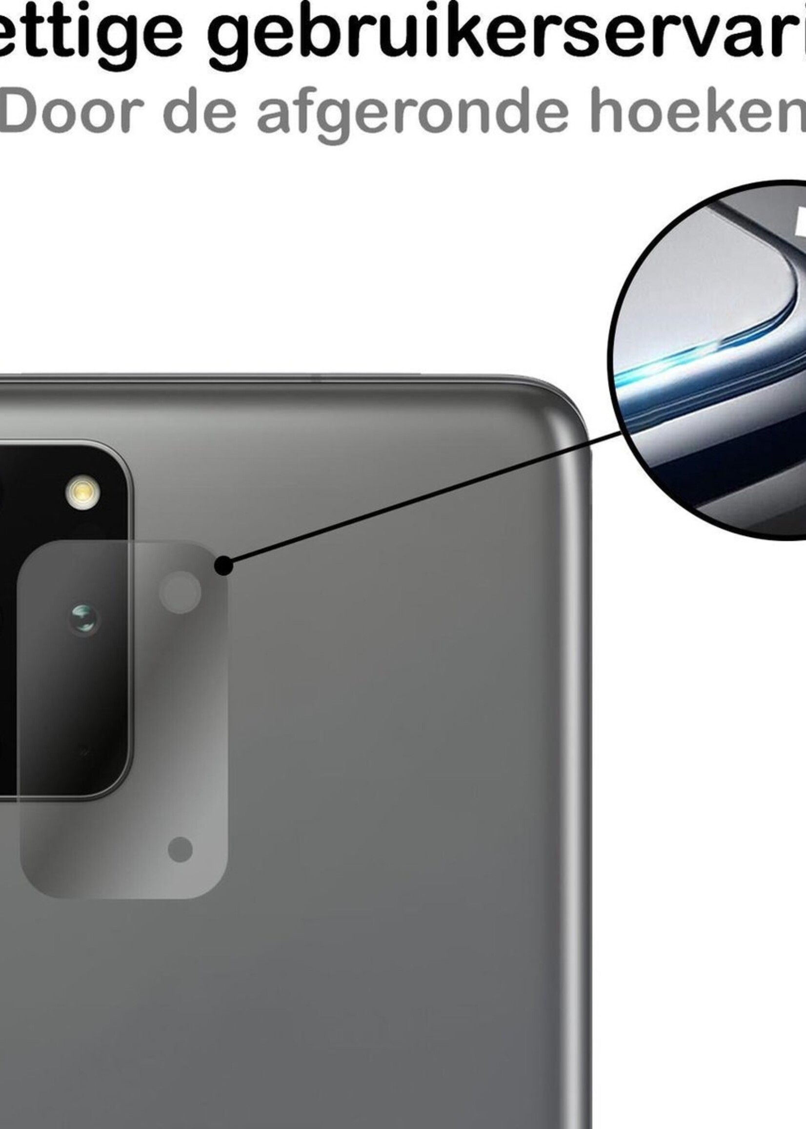 BTH Screenprotector Geschikt voor Samsung S20 Plus Camera Lens Screenprotector Glas - Screenprotector Geschikt voor Samsung Galaxy S20 Plus Screenprotector Camera Protector Gehard Glas