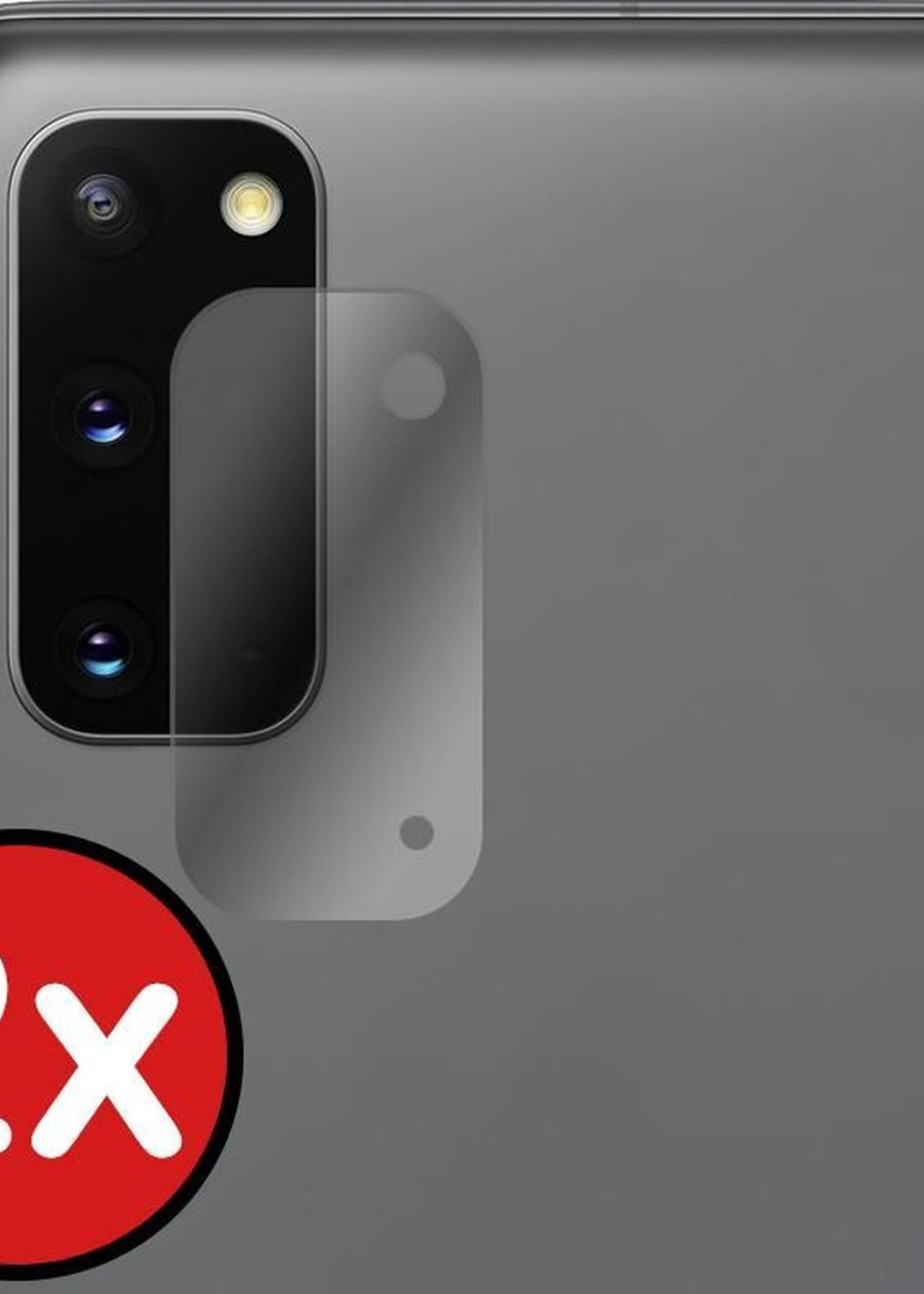 BTH Screenprotector Geschikt voor Samsung S20 Camera Lens Screenprotector Glas - Screenprotector Geschikt voor Samsung Galaxy S20 Screenprotector Camera Protector Gehard Glas - 2 PACK