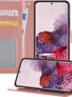 BTH BTH Samsung Galaxy S20 Hoesje Bookcase - Rose Goud