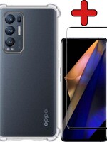 BTH BTH Oppo Find X3 Neo hoesje shockproof Met screenprotector