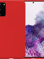 BTH BTH Samsung Galaxy S20 hoesje siliconen - Rood
