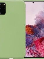 BTH BTH Samsung Galaxy S20 Plus hoesje siliconen - Groen