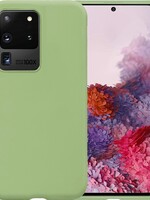 BTH BTH Samsung Galaxy S20 Ultra hoesje siliconen - Groen