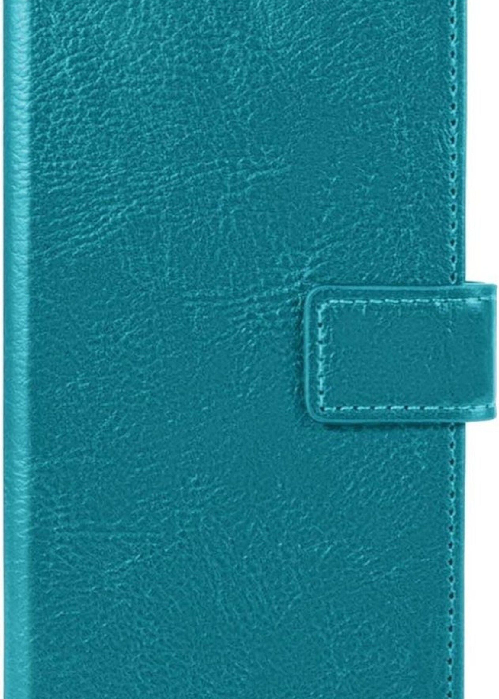 BTH Hoesje Geschikt voor Samsung A32 4G Hoesje Book Case Hoes Portemonnee Cover Walletcase - Hoes Geschikt voor Samsung Galaxy A32 4G Hoes Bookcase Hoesje - Turquoise