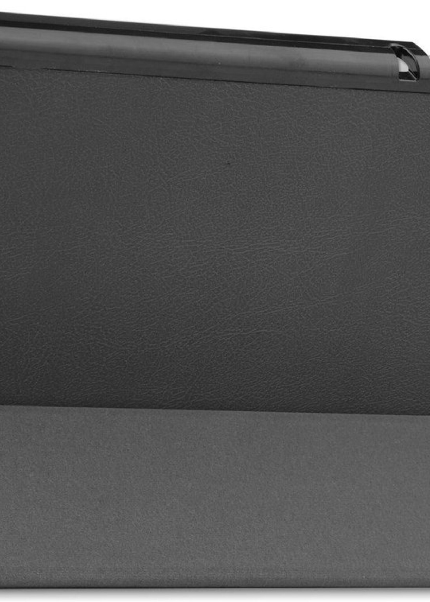 BTH Hoes Geschikt voor Samsung Galaxy Tab A7 Lite Hoes Book Case Hoesje Trifold Cover Met Screenprotector - Hoesje Geschikt voor Samsung Tab A7 Lite Hoesje Bookcase - Zwart