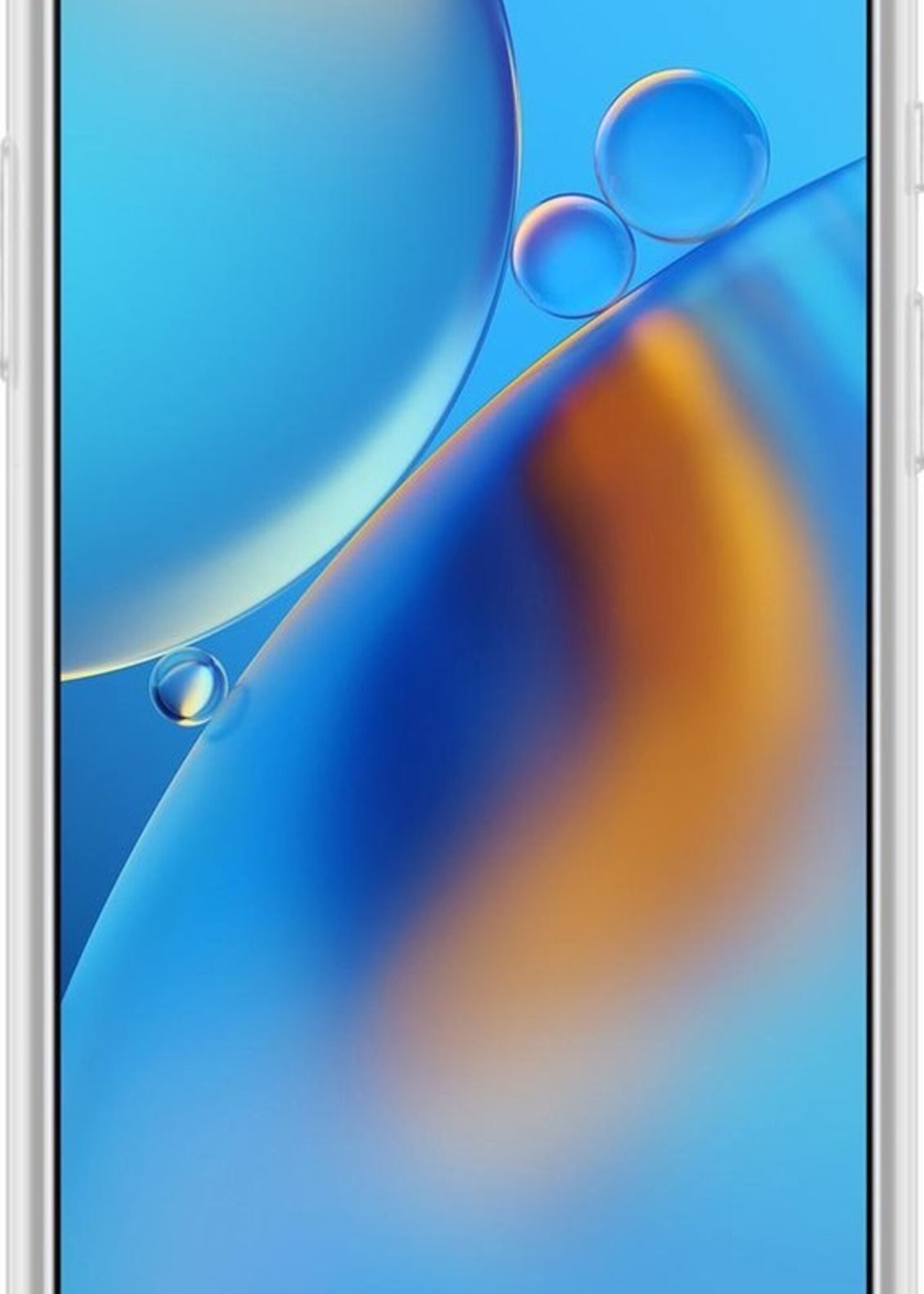 BTH Hoesje Geschikt voor OPPO A74 5G Hoesje Siliconen Case Hoes - Hoes Geschikt voor OPPO A74 5G Hoes Cover Case - Transparant