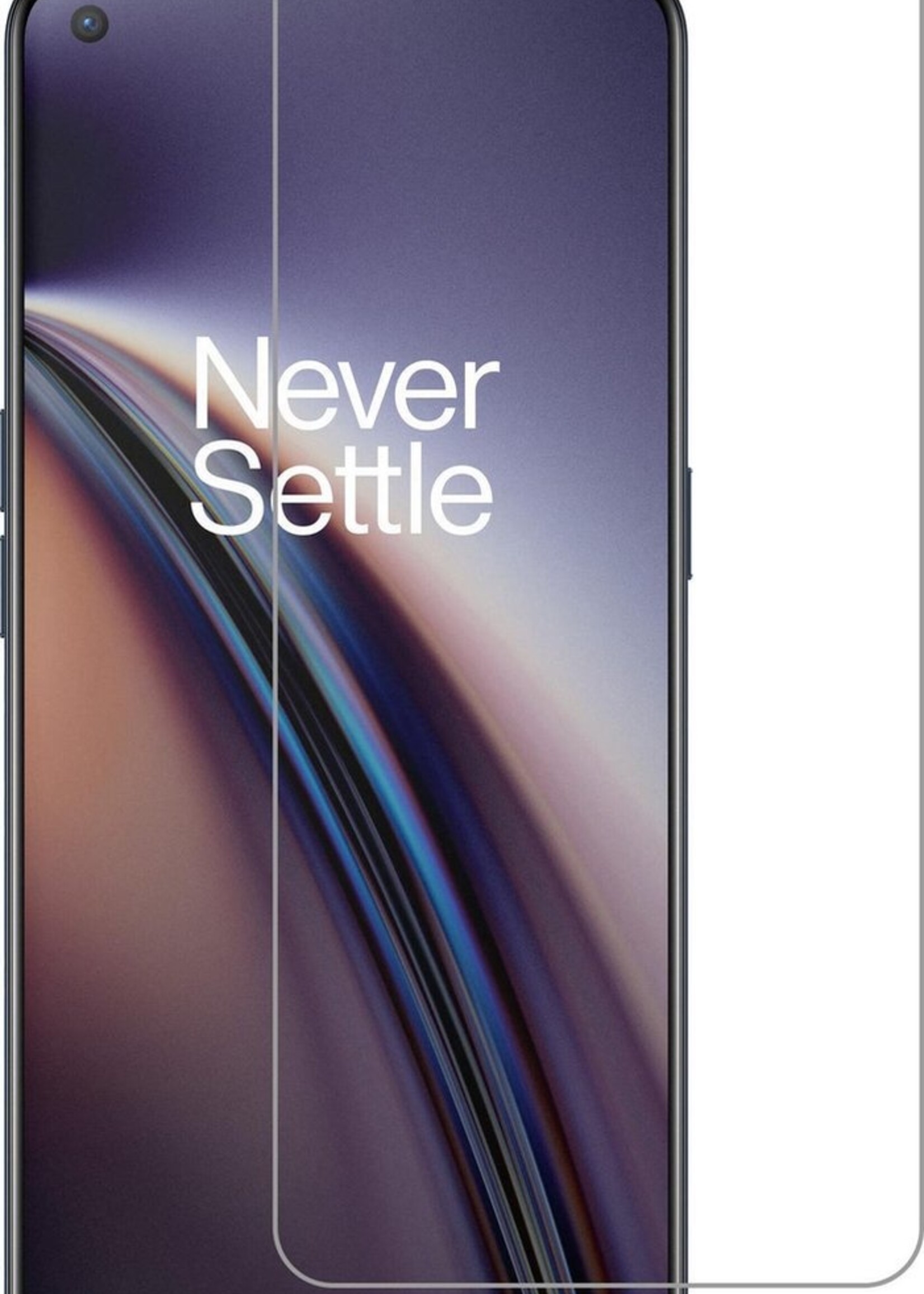 BTH Screenprotector Geschikt voor OnePlus Nord CE Screenprotector Glas Gehard Tempered Glass - Screenprotector Geschikt voor OnePlus Nord CE Screen Protector Screen Cover