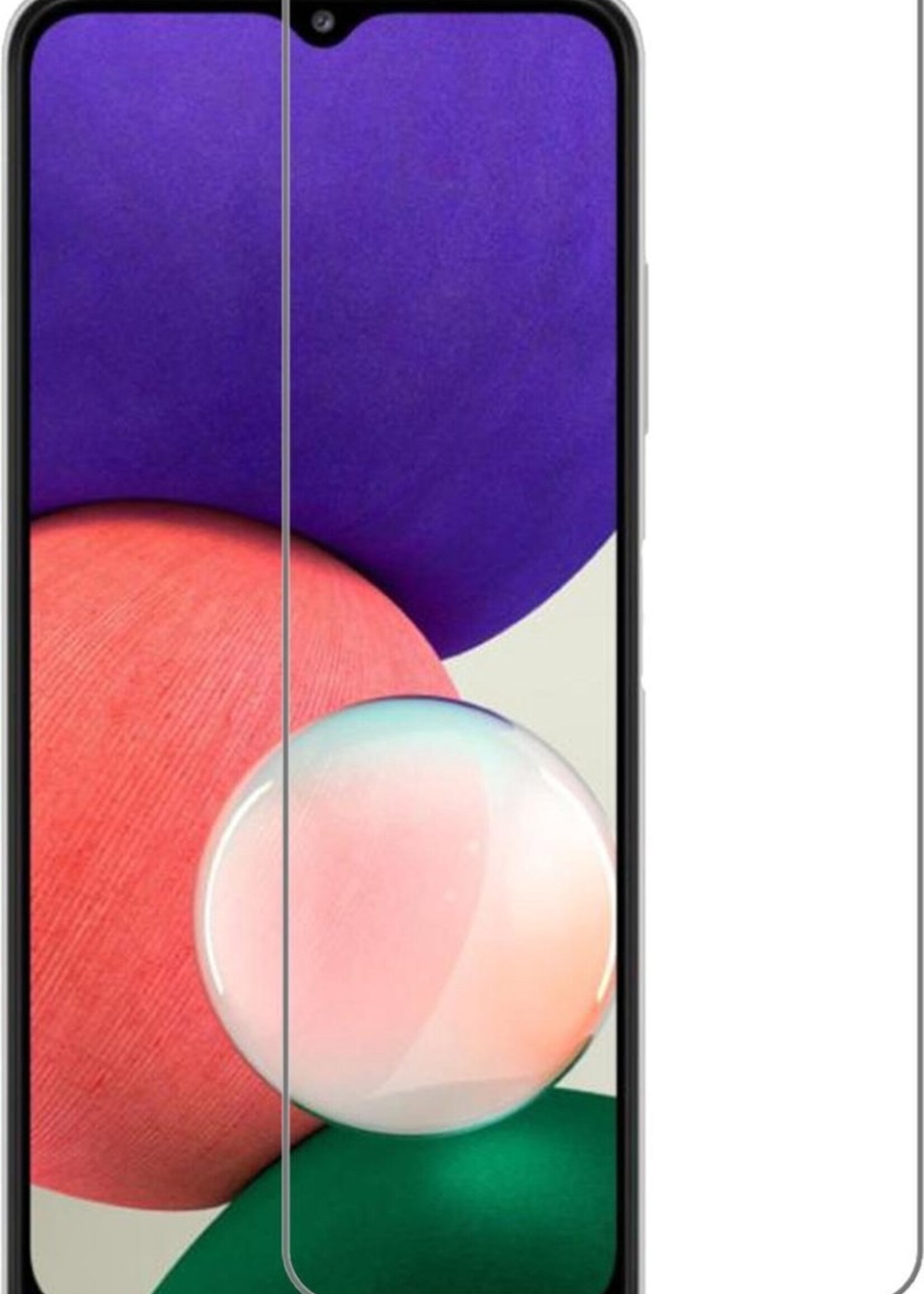 BTH Screenprotector Geschikt voor Samsung A22 4G Screenprotector Glas Gehard Tempered Glass - Screenprotector Geschikt voor Samsung Galaxy A22 4G Screen Protector Screen Cover