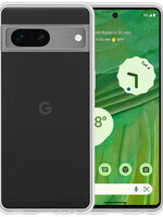BTH BTH Google Pixel 7a Hoesje Siliconen - Transparant