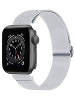 BTH BTH Apple Watch Bandje Stof Verstelbaar (38/40/41 mm) - Wit