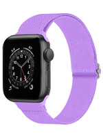 BTH BTH Apple Watch Bandje Stof Verstelbaar (38/40/41 mm) - Lila
