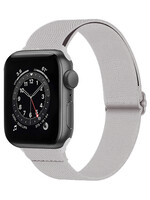 BTH BTH Apple Watch Bandje Stof Verstelbaar (38/40/41 mm) - Grijs