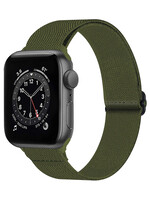 BTH BTH Apple Watch Bandje Stof Verstelbaar (38/40/41 mm) - Donkergroen